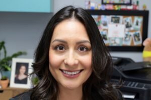 Picture of Alex, the front office coordinator.